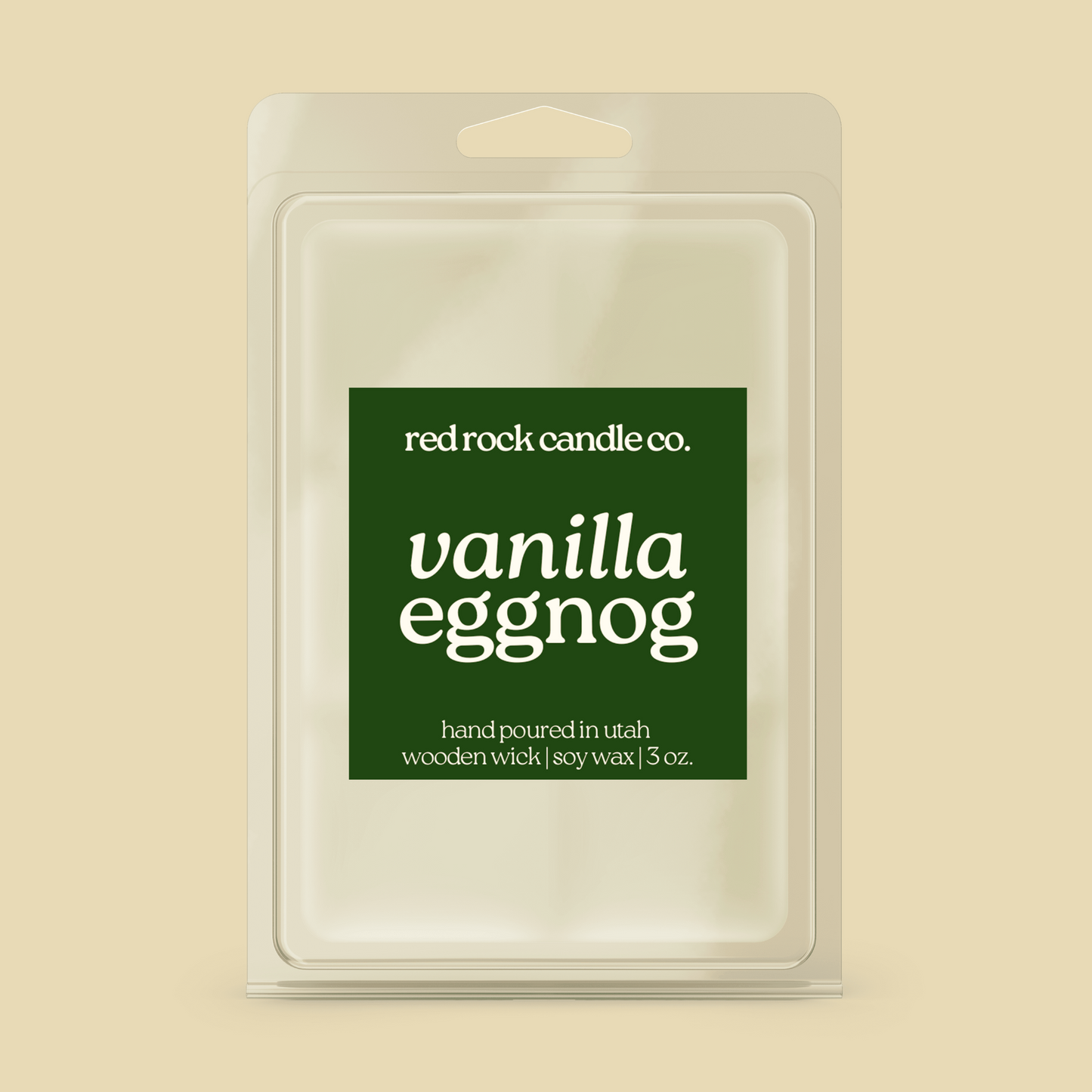 vanilla eggnog wax melts